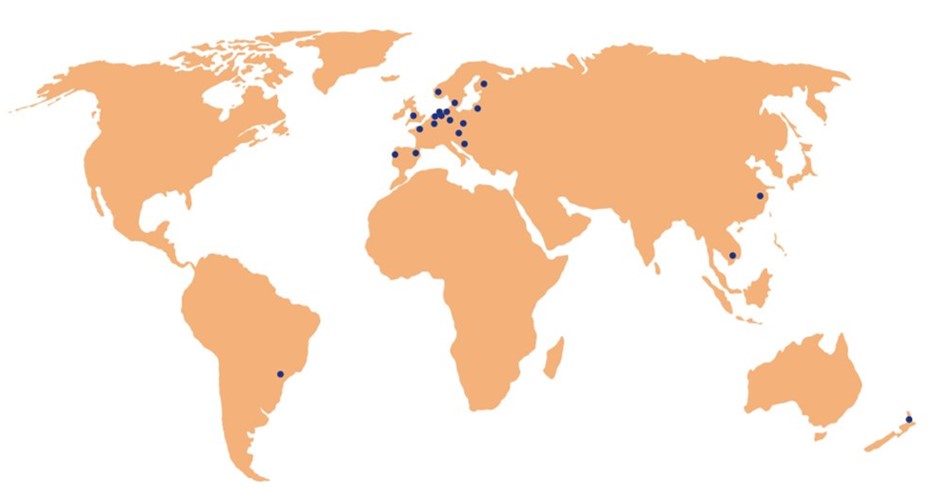 Labs and Samplinq locations of Eurofins Agro